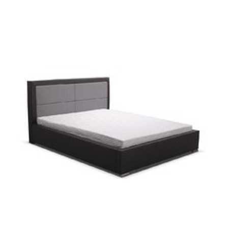 Čalouněná postel SIMONA černá rozměr 160x200 cm TT-FURNITURE
