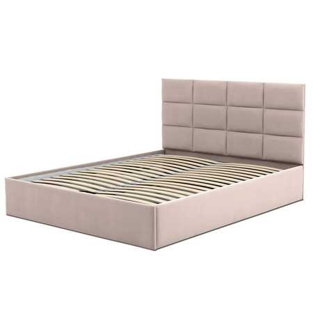 Čalouněná postel TORES bez matrace rozměr 160x200 cm Granátová Signal-nabytek