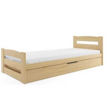 Dětská postel ERNIE 200x90 cm Borovice BMS