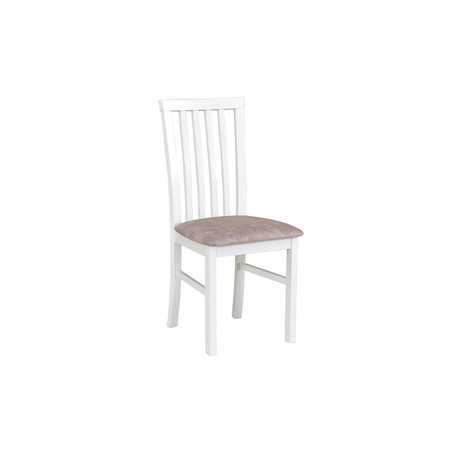 Jídelní židle MILANO 1 Bílá Tkanina 10 MIX-DREW