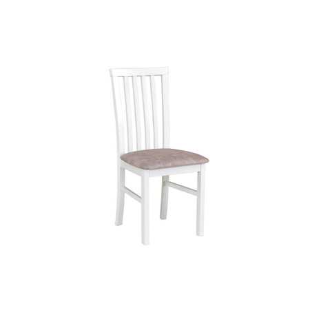 Jídelní židle MILANO 1 Bílá Tkanina 15 MIX-DREW