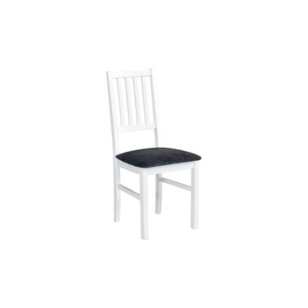 Jídelní židle NILO 7 Bílá Tkanina 4 MIX-DREW