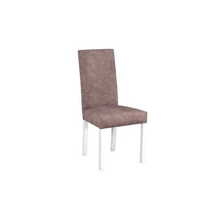 Jídelní židle ROMA 2 Bílá Tkanina 11 MIX-DREW