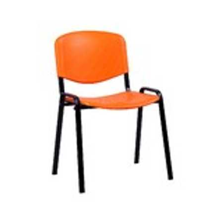 Konferenční plastová židle ISO Oranžová Mazur