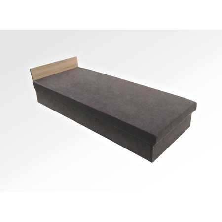 Válenda Chrisi D90 - 90x200 cm Tkanina 29 Panty vpravo Dub sonoma Graja