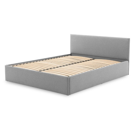 Čalouněná postel LEON bez matrace rozměr 160x200 cm Šedá Signal-nabytek