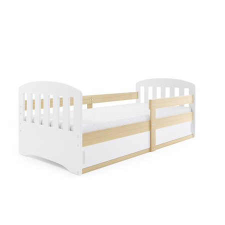 Dětská postel CLASSIC 1 160x80 cm Borovice-bílá BMS