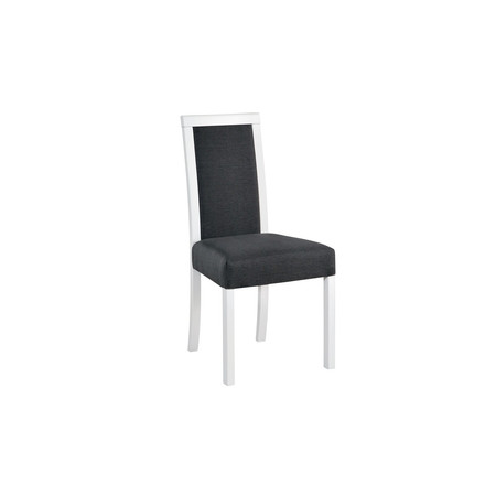Jídelní židle ROMA 3 Tkanina 10B Černá MIX-DREW