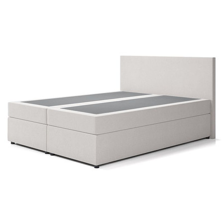 Čalouněná postel IMOLA s pružinovou matrací 180x200 cm Béžová SG nabytek