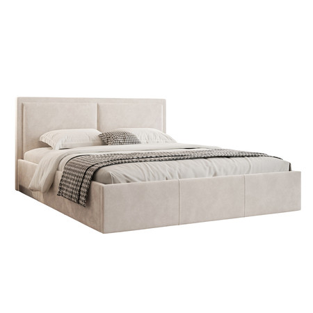 Čalouněná postel Soave II rozměr 180x200 cm Krémová TT-FURNITURE