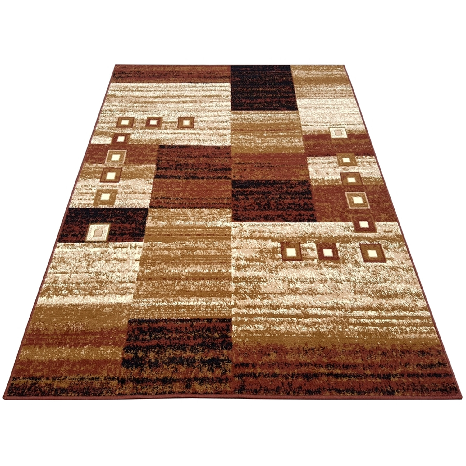 Koberec PP 765 hnědá - 200x400 cm Rexcarpet s.c.